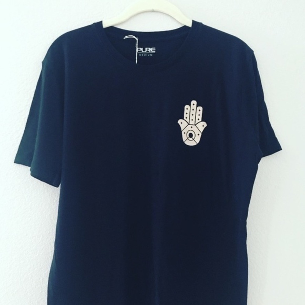 Men’s Black Pure Yoga Tee